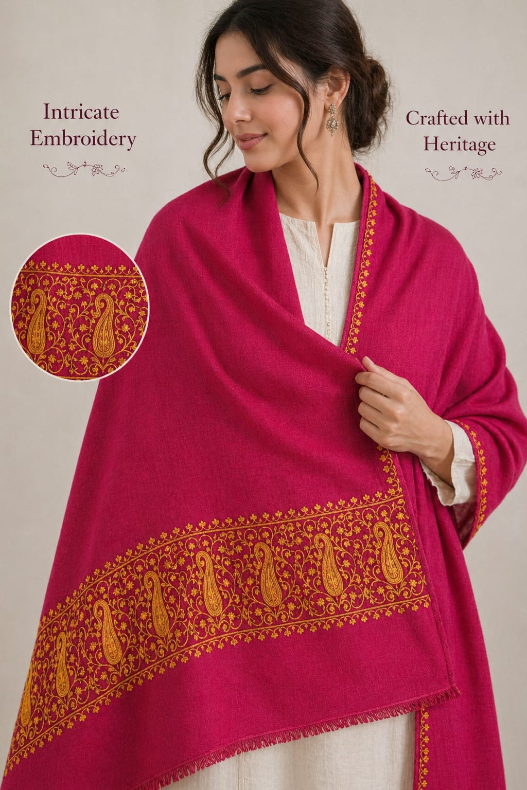 Authentic-kashmiri-pashmina-stole-hand-embroidered-sozni-work-real-pashmina work